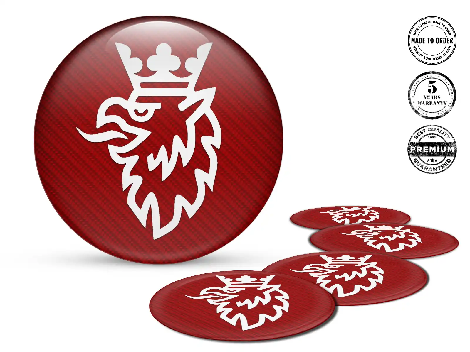 Saab Felgendekoration Ausgabe Individuelle Silikonsticker